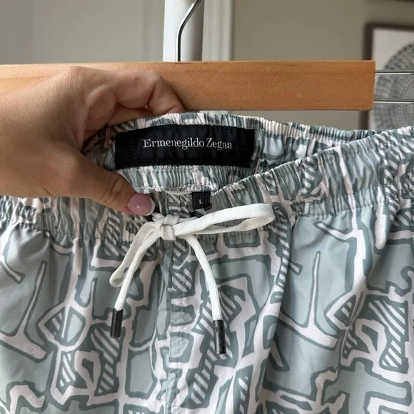 Ermenegildo Zegna [Set] Print Shirt + Swim Shorts